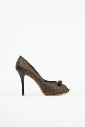 2010 Monogram Canvas Malibu Heel