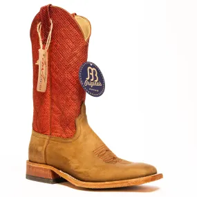 Anderson Bean Oakwood Crazy Horse with Red Chex Top