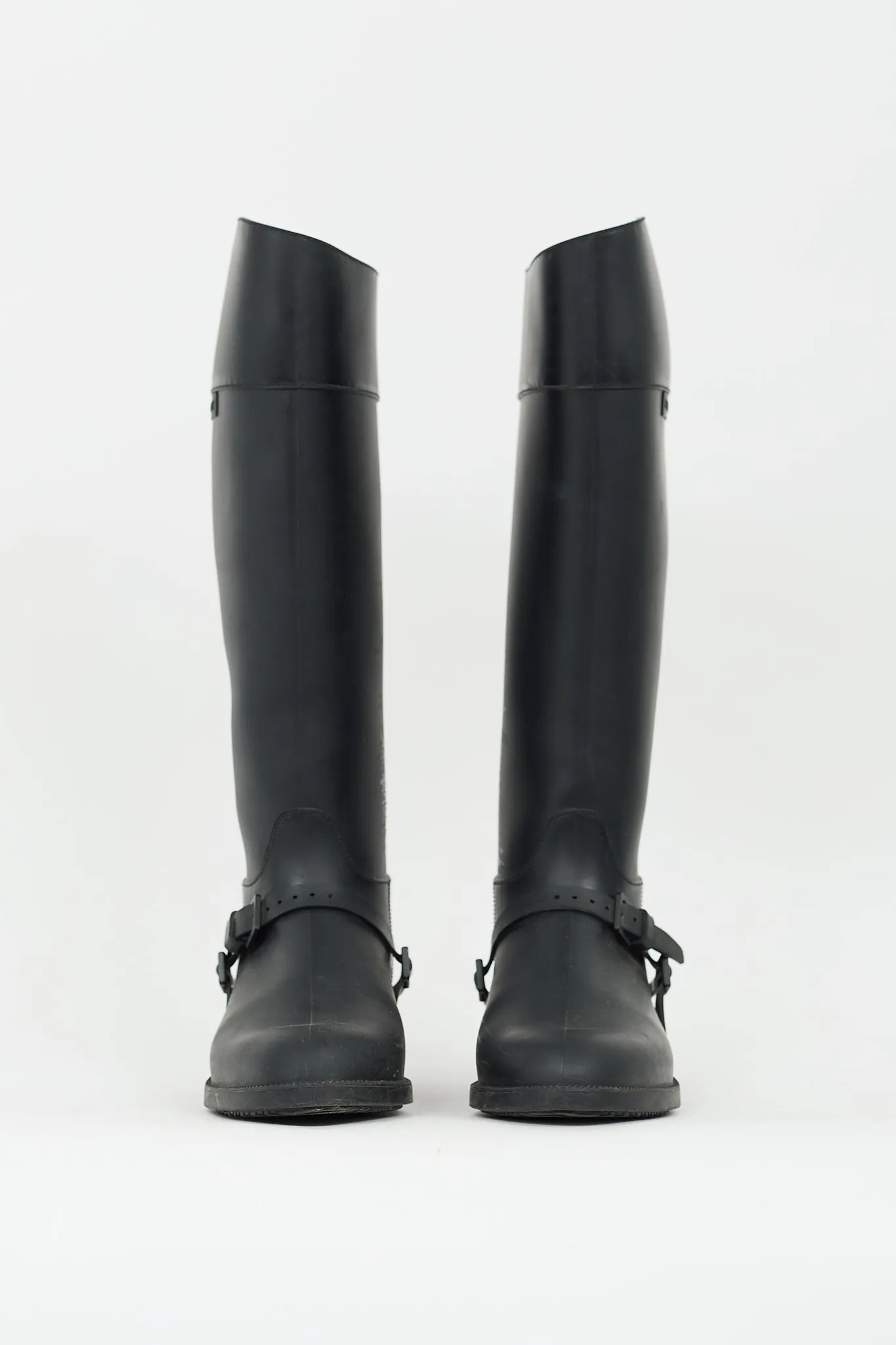Black Rubber Rain Boot Boot