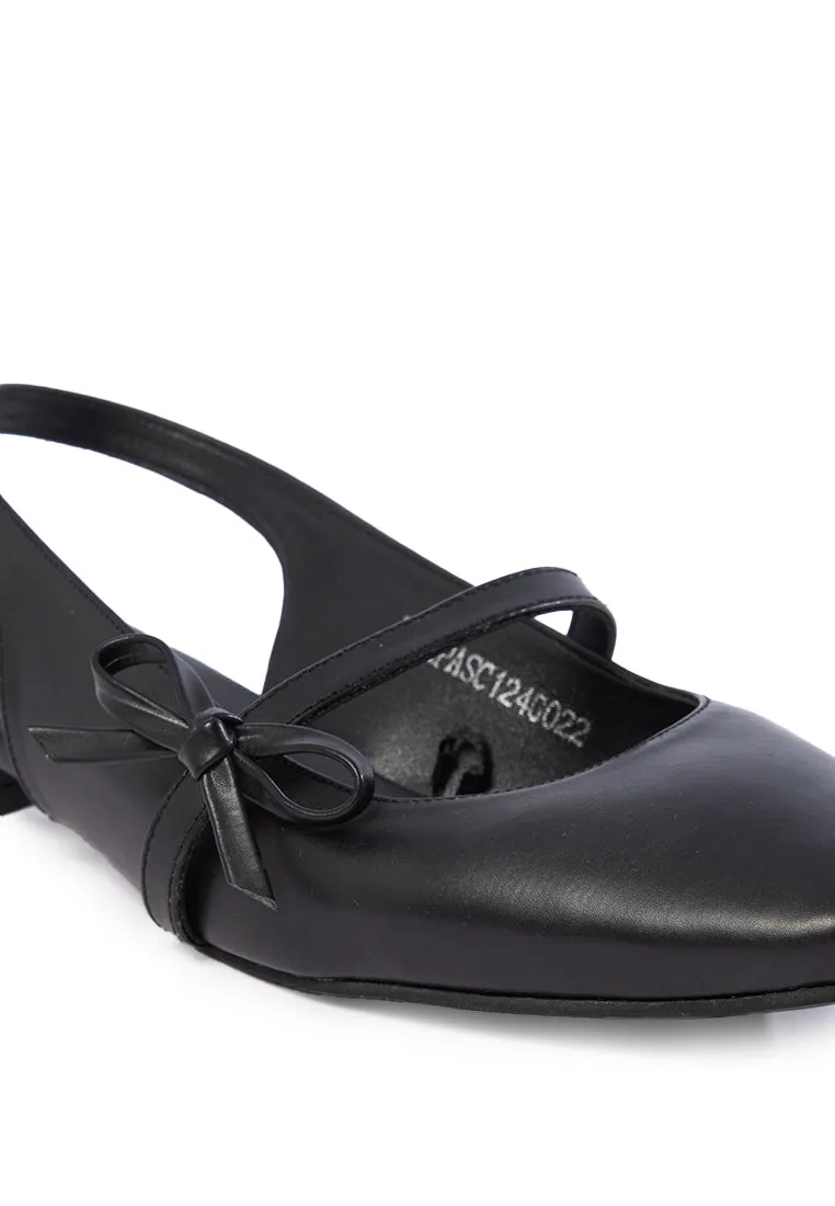 Black Slingback Shoes