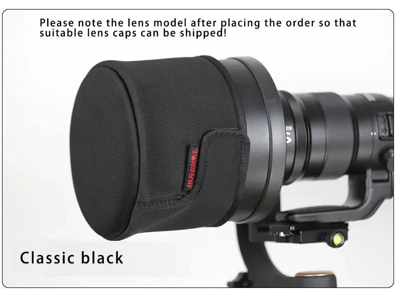 CHASING BIRDS camouflage waterproof shot lens cap for SONY 300 mm F 2.8 GM rainproof camo lens cap