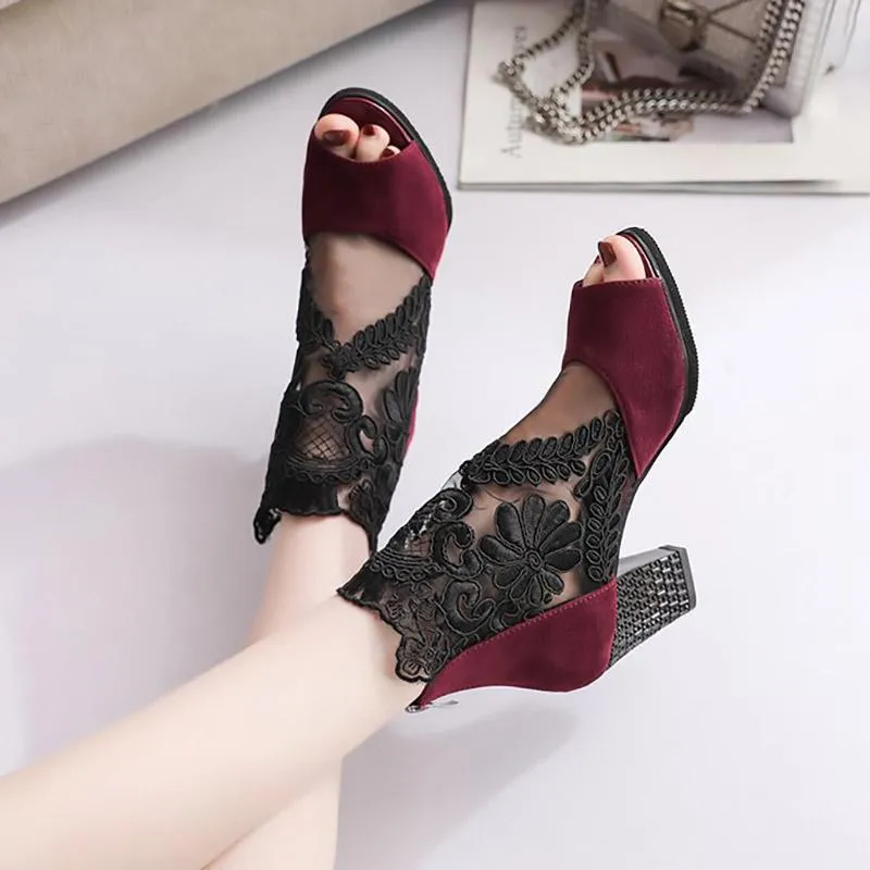 Chiffon Mesh Shoes
