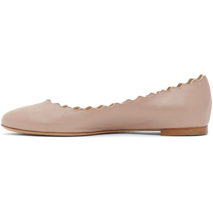 ChloÃ© Pink Lauren Ballerina Flats