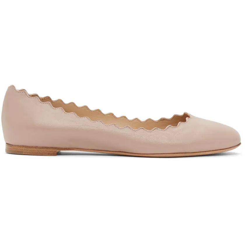 ChloÃ© Pink Lauren Ballerina Flats