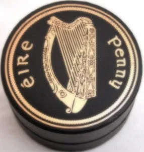 Irish Penny Pocket Watch
