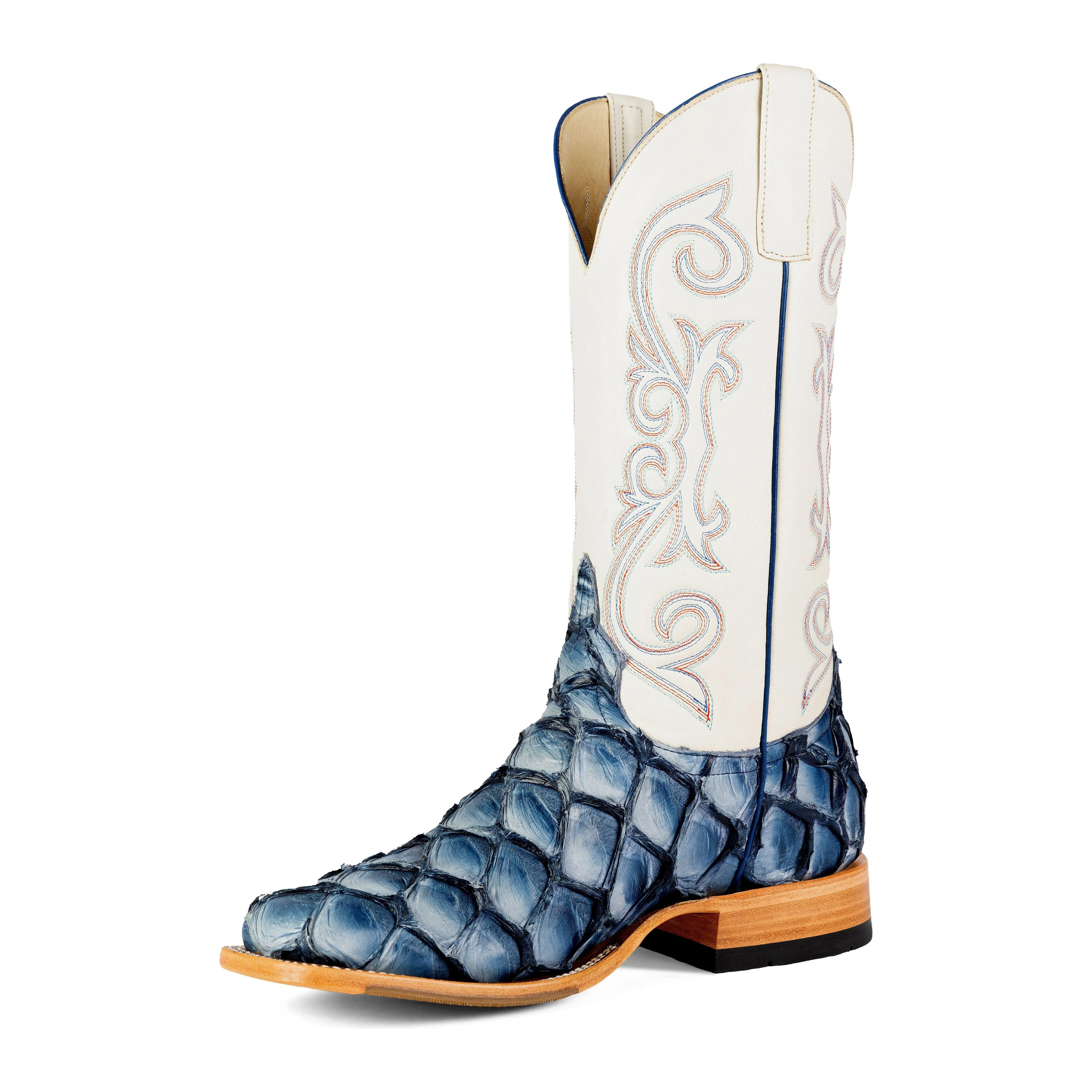 Men's Top Hand Sky Blue Big Bass with Cream Mercedes Top HP8070