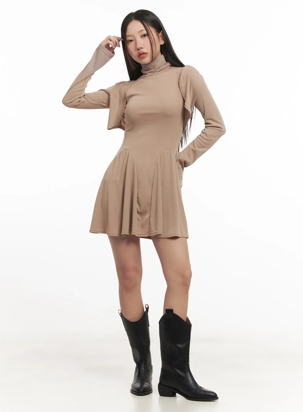 Mid-Calf Western Boots CF520