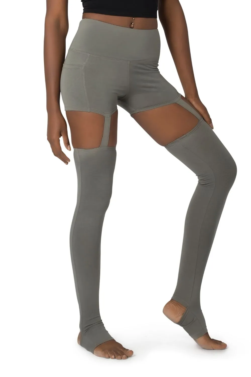 READY TO ROCK SUSPENDERS LEGGINGS